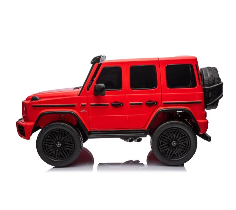 mercedes benz g63 amg xxl, auto na akumulator, crveni - slika 3