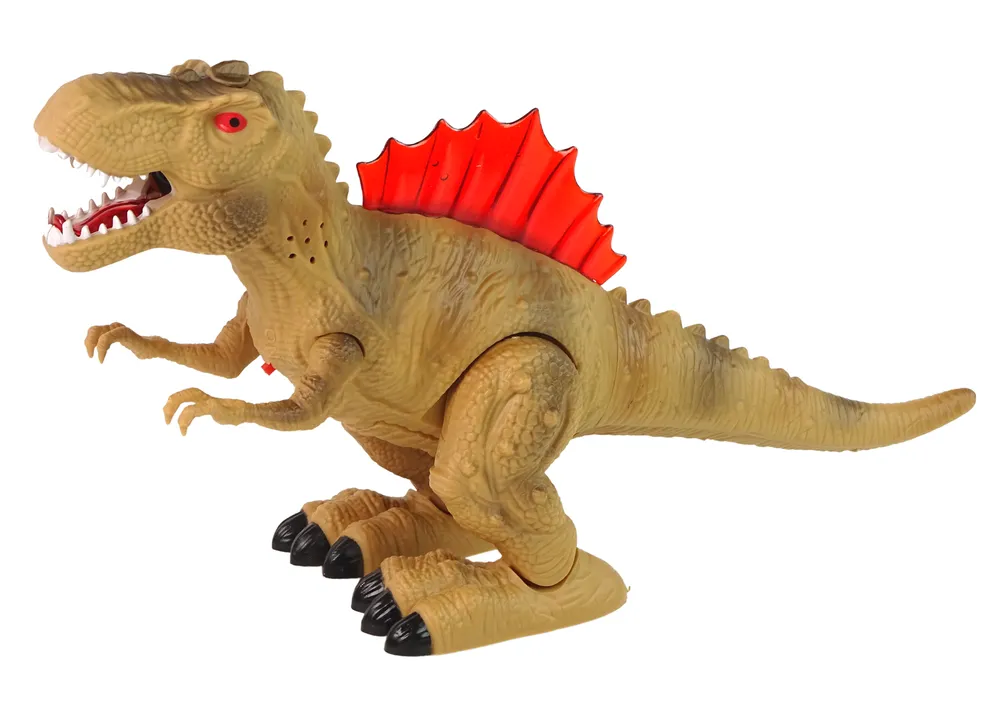 dinosaur koji pušta vatru, smeđa - slika 3