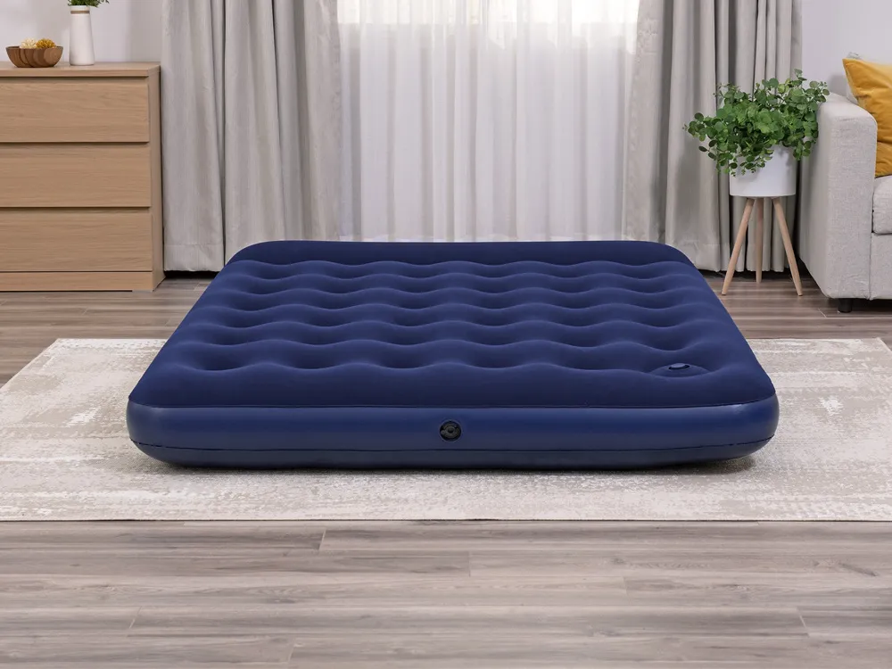 bestway madrac na napuhavanje air mattress queen s nožnom pumpom 67226 203x152cm - slika 5