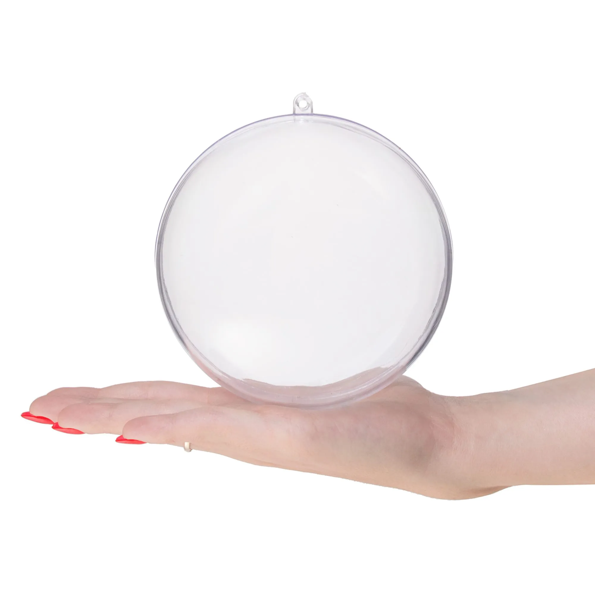akrilna božićna kuglica 11 cm - slika 4
