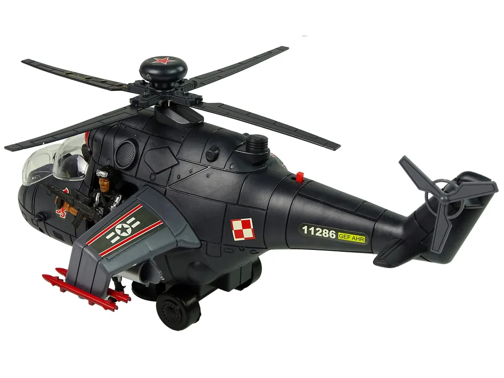 vojni helikopter s puškom - slika 5