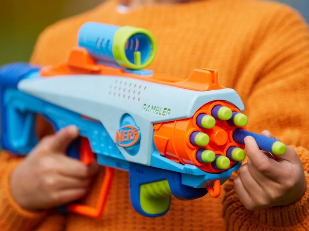 nerf elite junior rookie pack – bacač s 32 metka i mete za precizno gađanje - slika 3