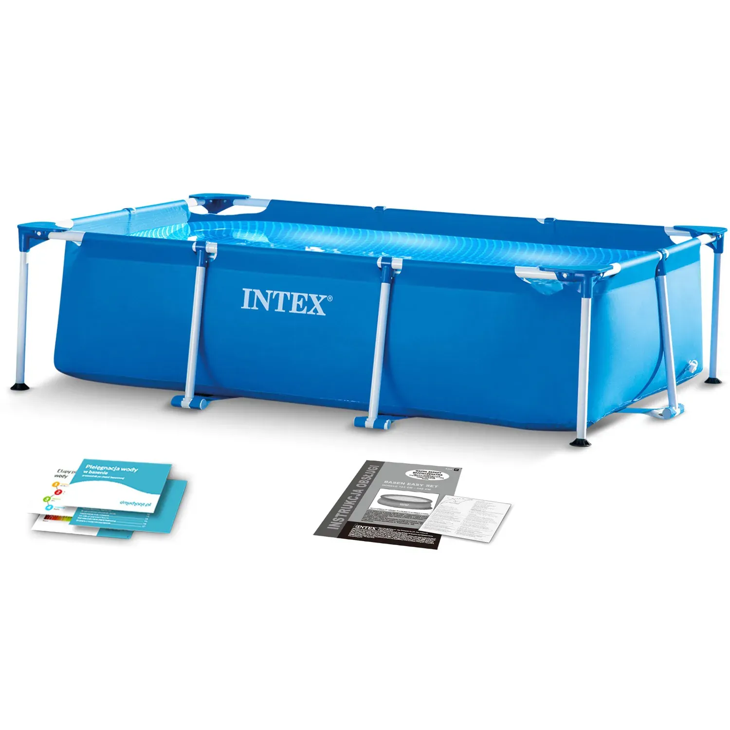pravokutni vrtni bazen 260 x 160 x 65 cm intex - slika 2