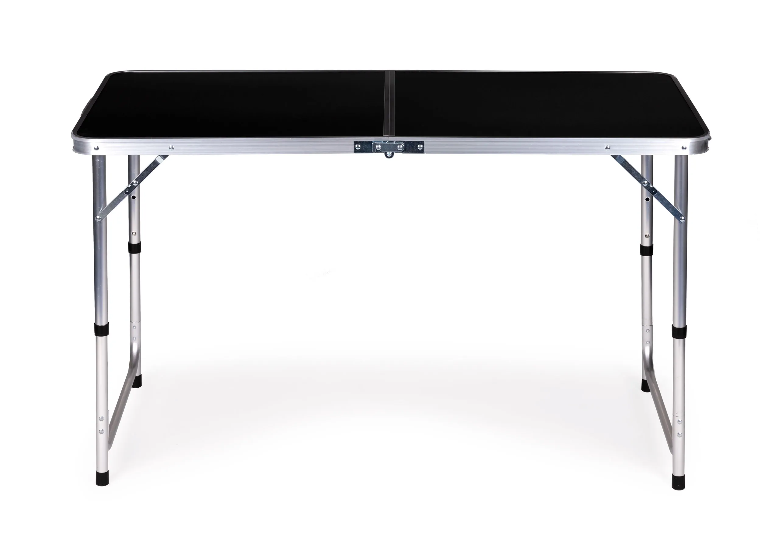 modernhome sklopivi turistički stol 120 x 60 cm crni - slika 6