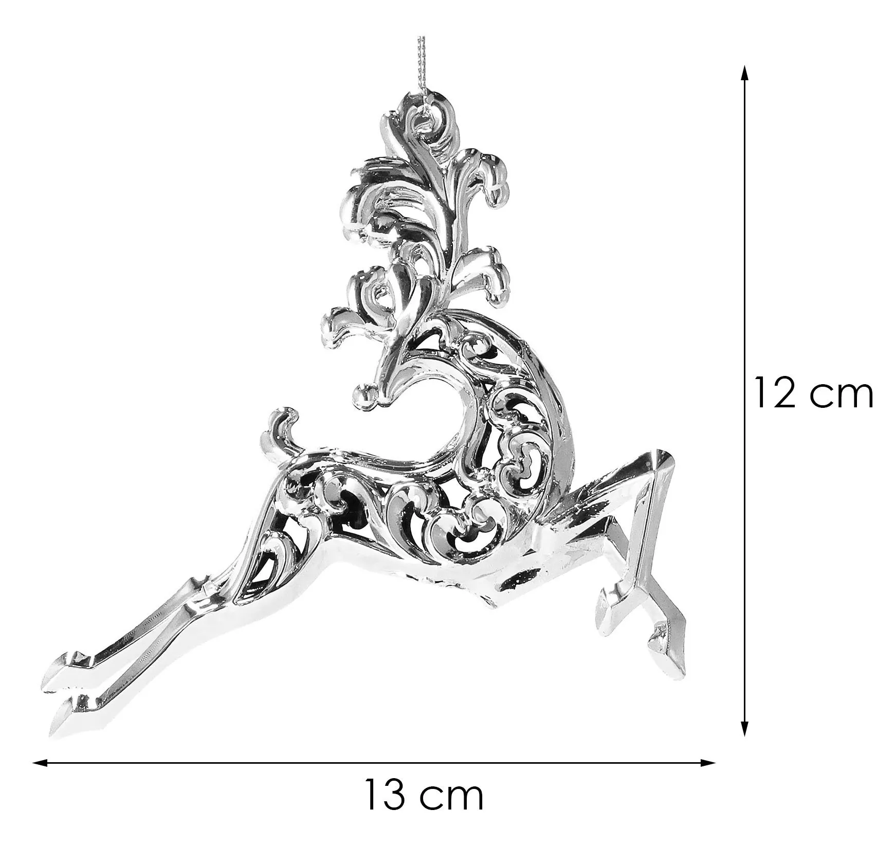 božićni ukrasi za bor – set od 2 komada (13 × 12,5 × 2,5 cm) - slika 12