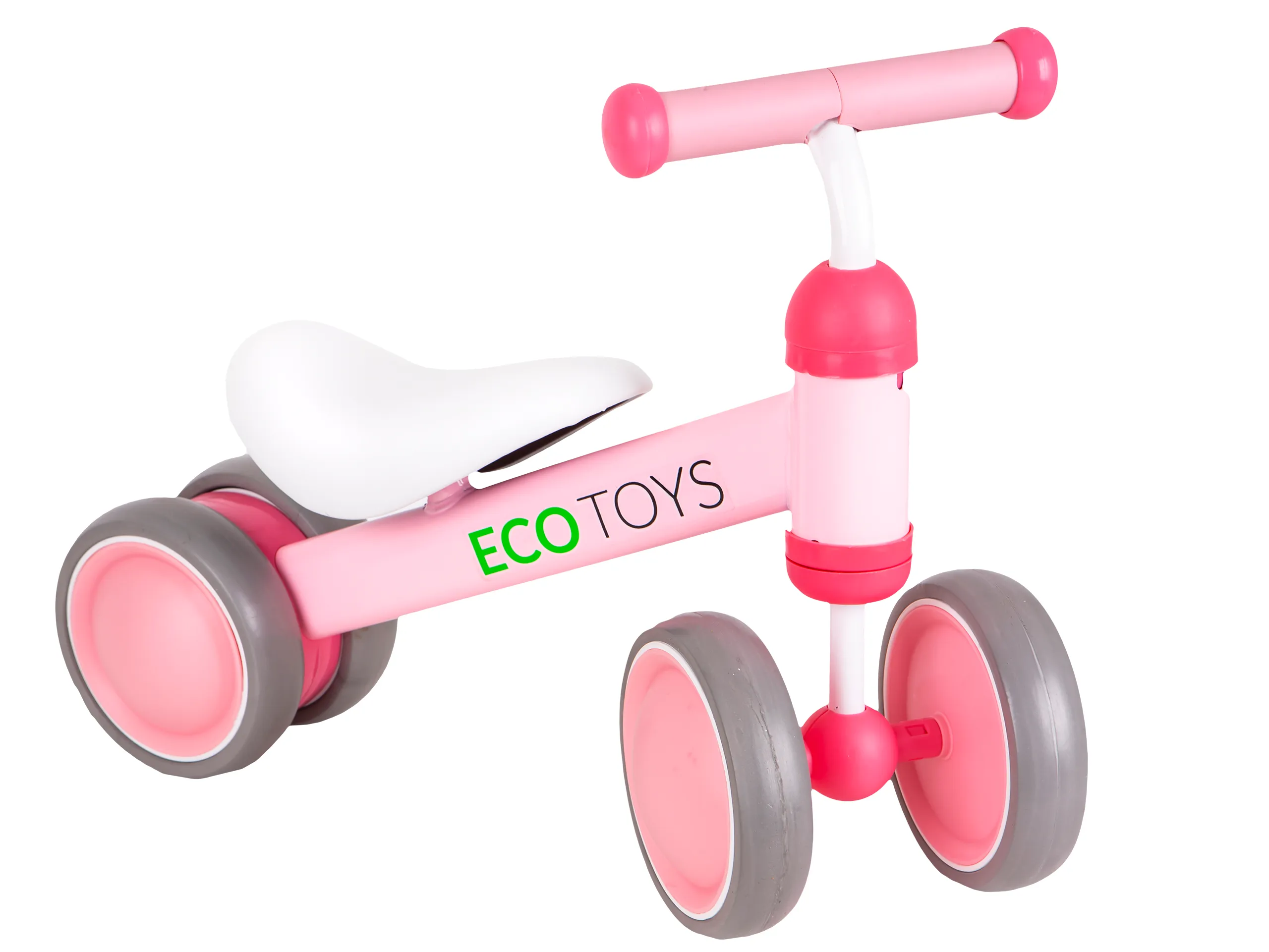 ecotoys dječji mini bicikl guralica rozi - slika 5