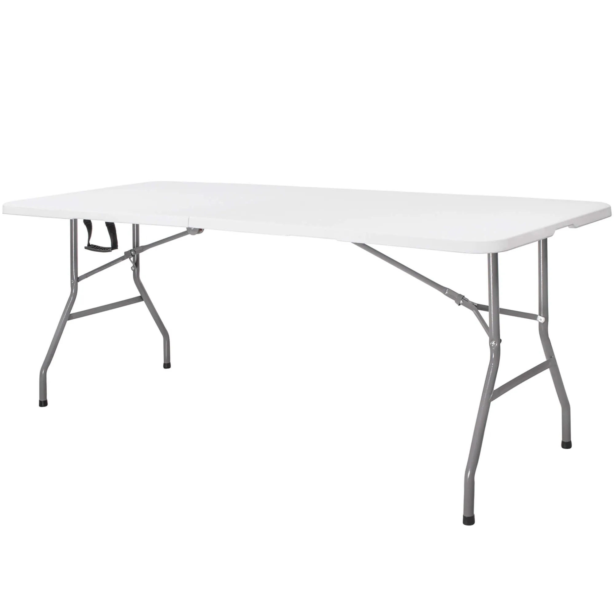 sklopivi stol za catering dimenzija 180 x 74 x 74 cm bijeli - slika 11