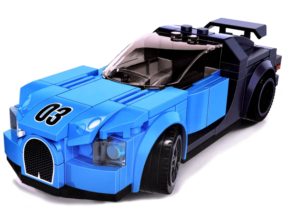 diy sportski automobil 139 komada za4288 - slika 3