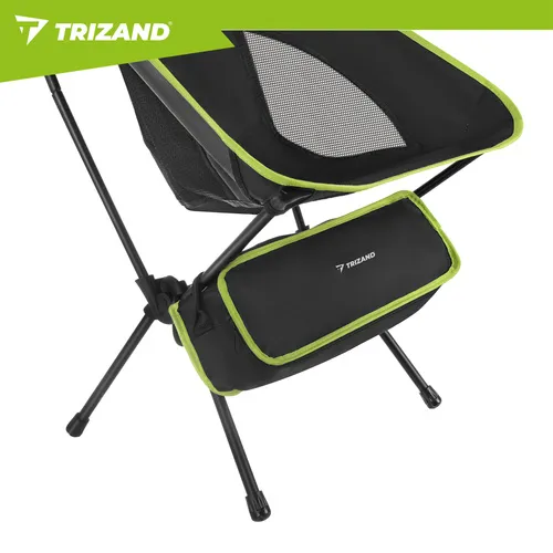 trizand ribarska stolica 41x52x86cm crna trizand - slika 8
