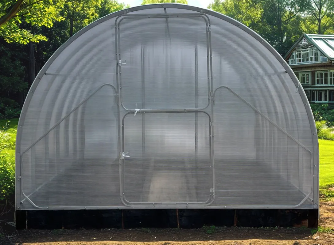metalni plastenik gaudi 3.14m x 10m, razmak 0,67m, polykarbonat 4mm - slika 3