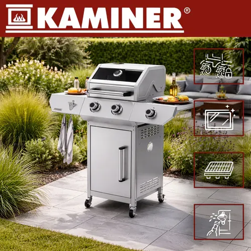 kaminer plinski roštilj 2+1 10kw varen 3.0 - slika 4