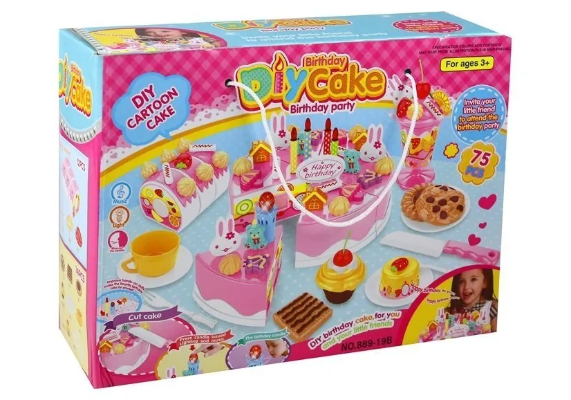rođendanska torta s ukrasima za rezanje - slika 7