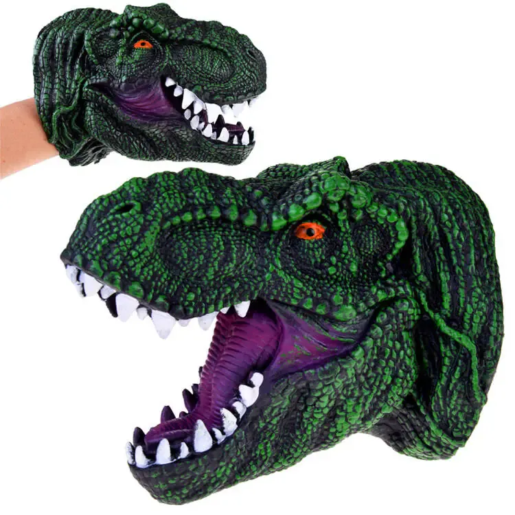 dinosaur t-rex lutka za ruku - slika 2