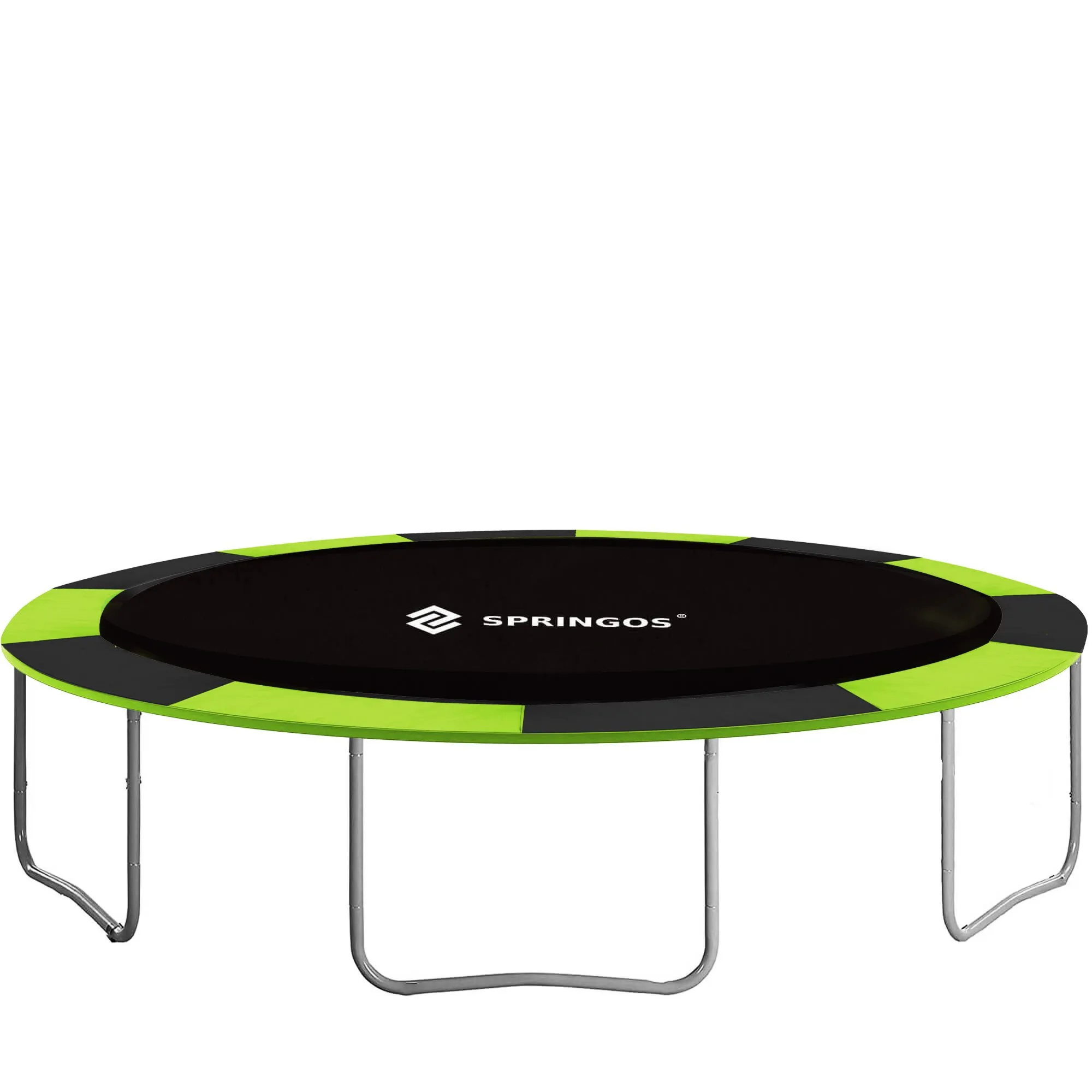 navlaka za trampolin crno-zelena 366cm - slika 10