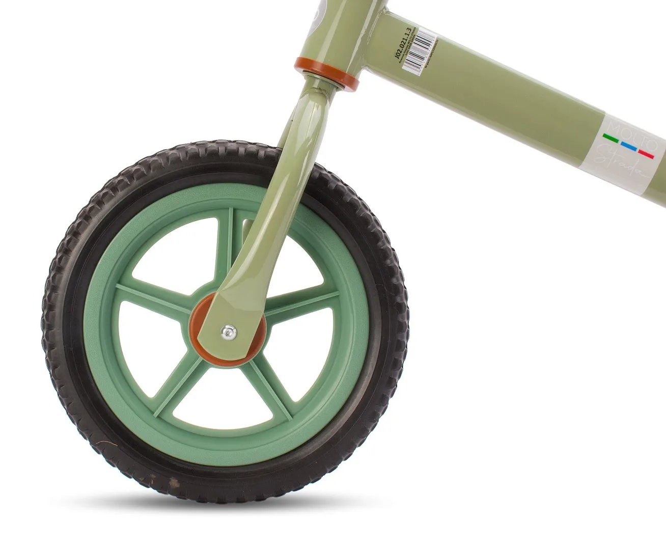 dječji bicikl bez pedala strada zeleni 12" - slika 4