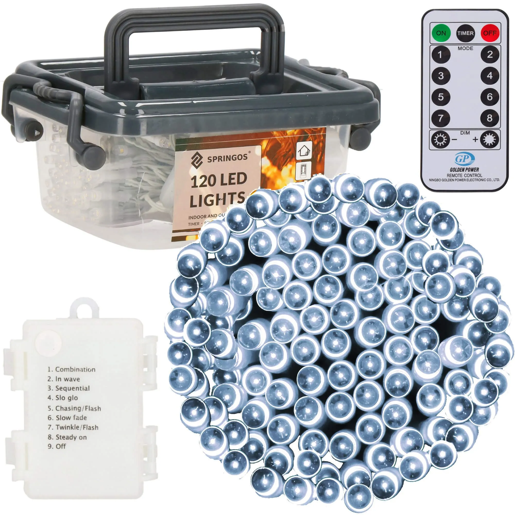 led lampice – 120 lampica, hladno bijela - slika 11