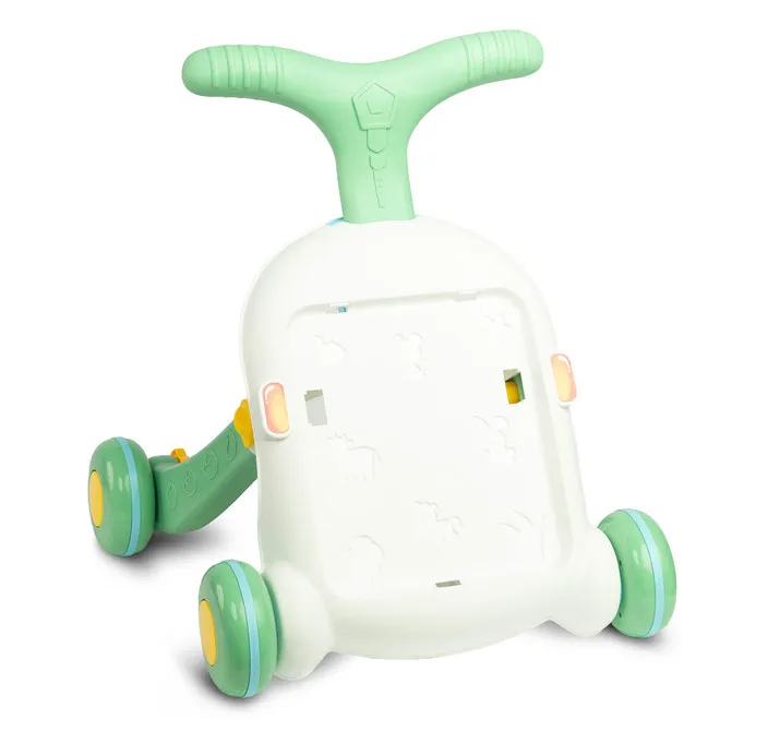 toyz 2 u 1 guralica i stol za igru zelena - slika 4
