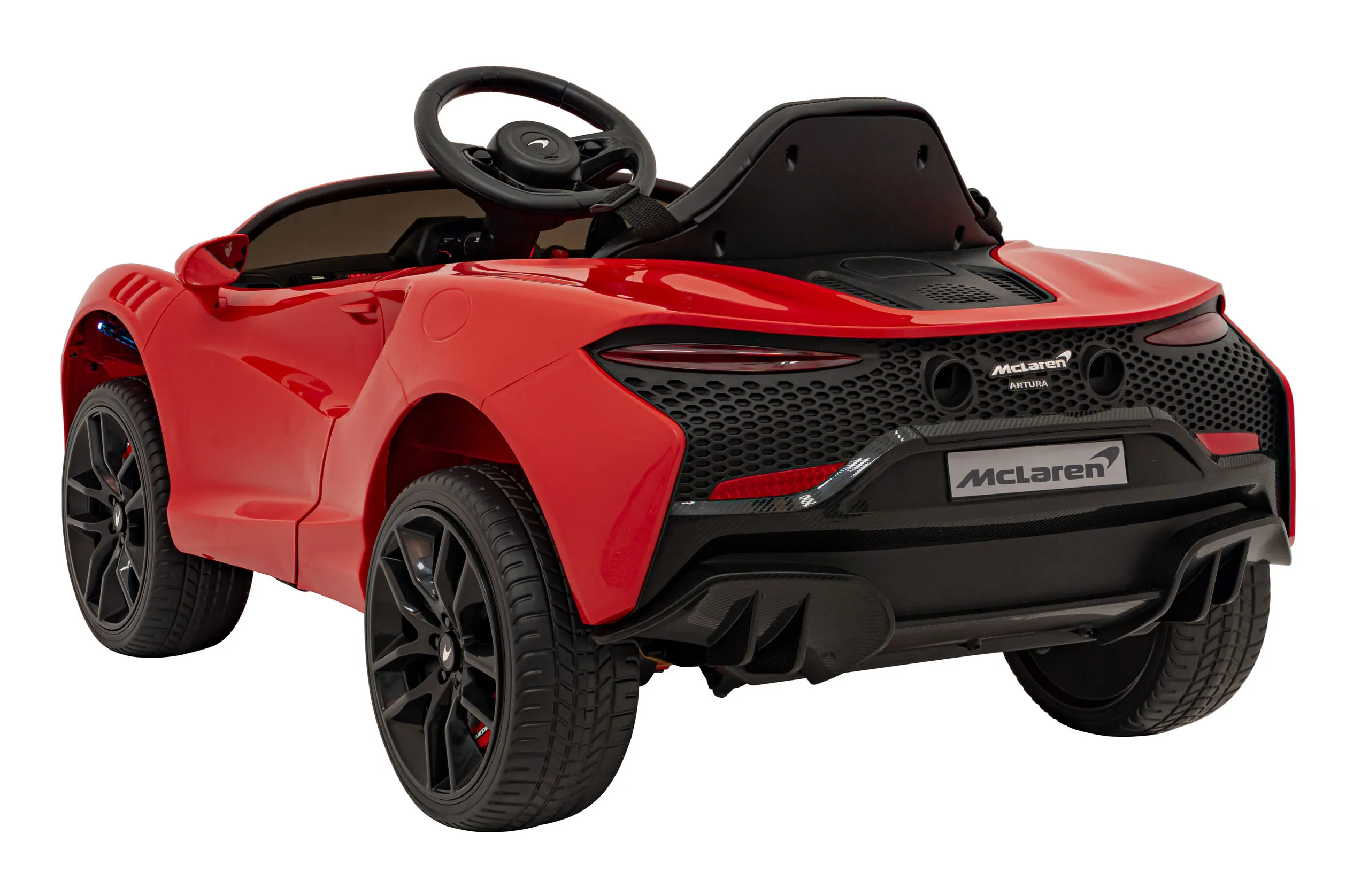 mclaren artura, auto na akumulator, crveni - slika 7