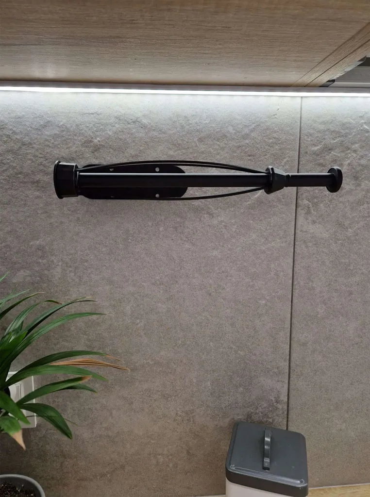 stalak za papirnate ručnike 31cm crni - slika 10