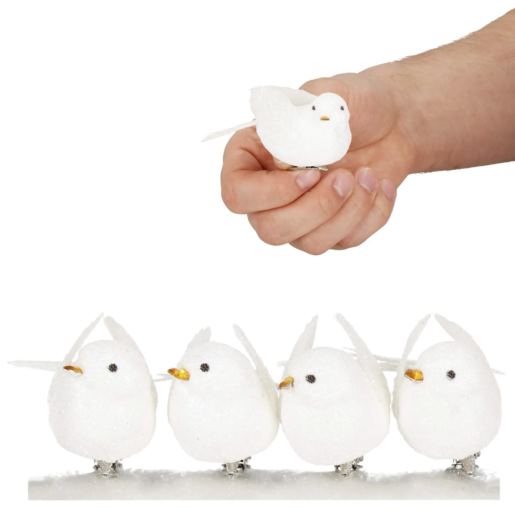božićni ukras “ptice” – 5 × 8 cm - slika 8