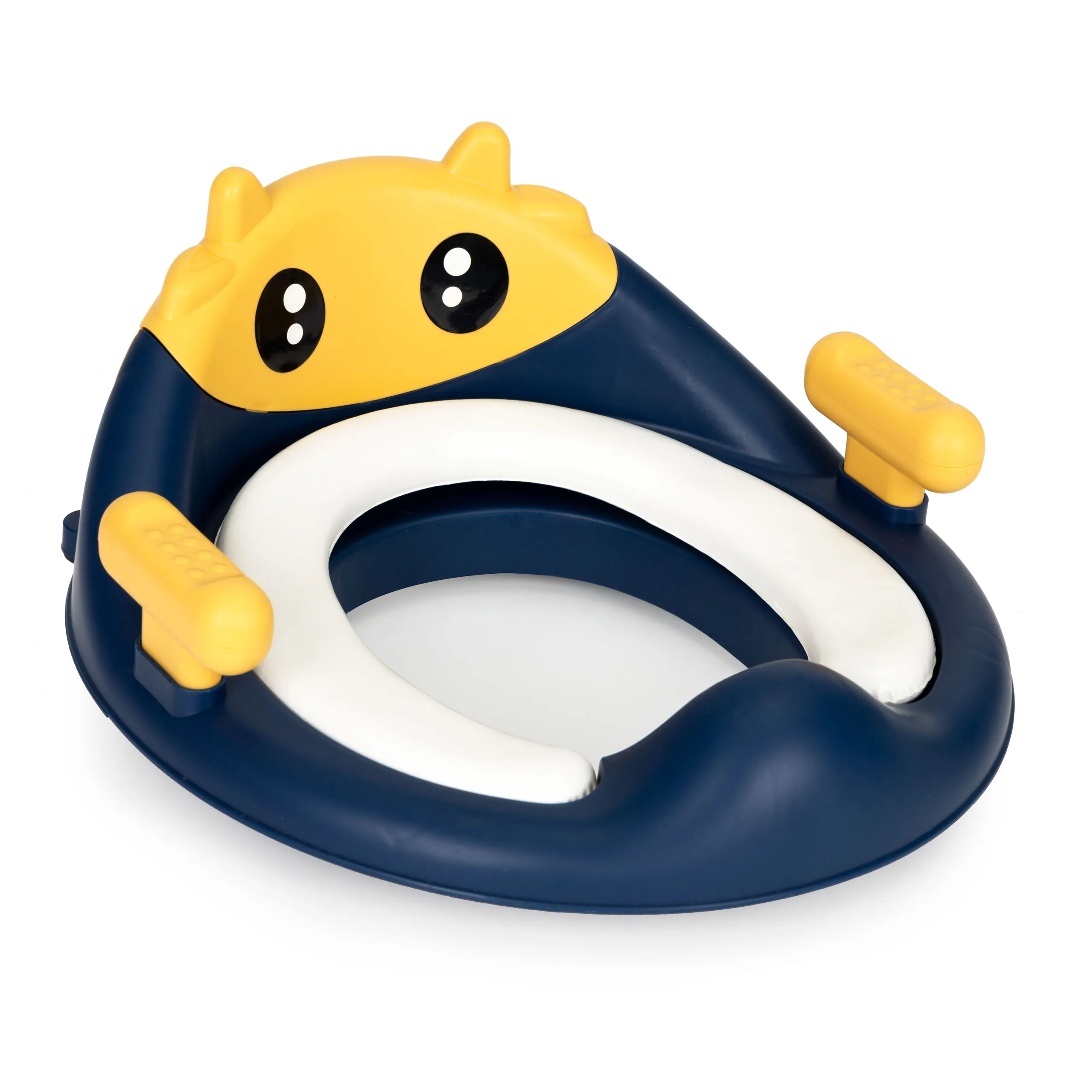 ecotoys stepenice za wc za djecu plavo-žute - slika 5