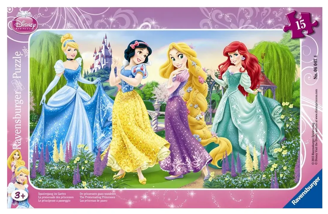 ravensburger puzzle princeze 15kom - slika 2