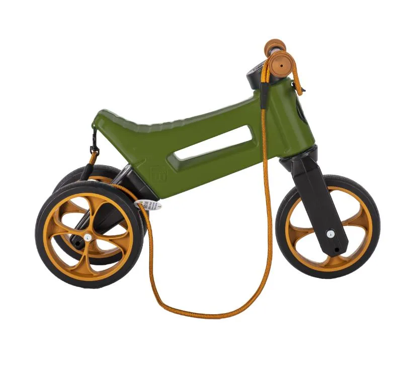 funny wheels tricikl super sport 2u1 tamno zeleni - slika 5