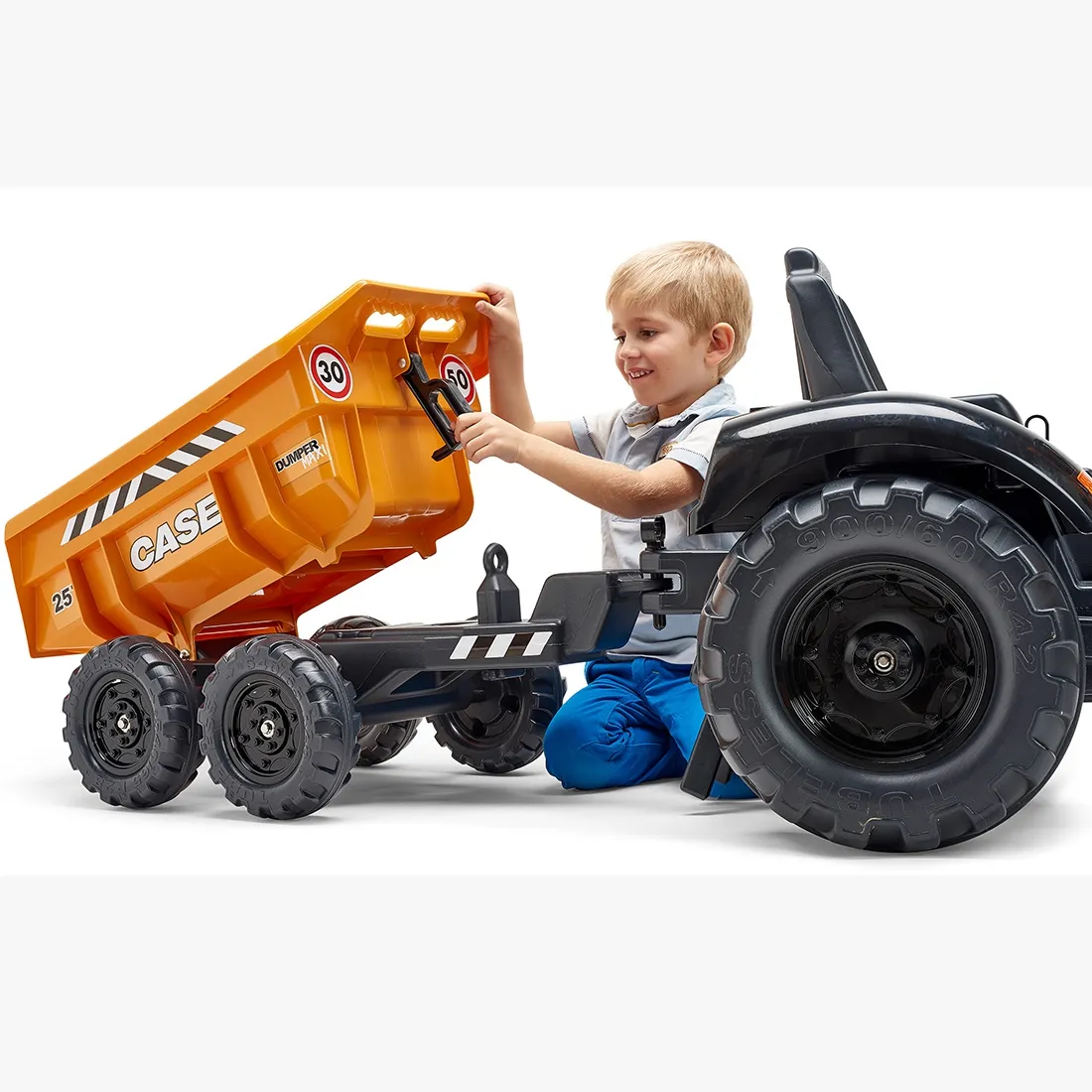 falk bager claas na pedale s prikolicom 3+ - slika 11