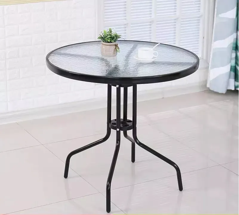modernhome stakleni vrtni stol 60cm - slika 5