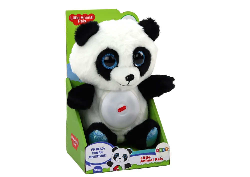 plišana panda - lampa s uspavanka za spavanje 30 cm - slika 4