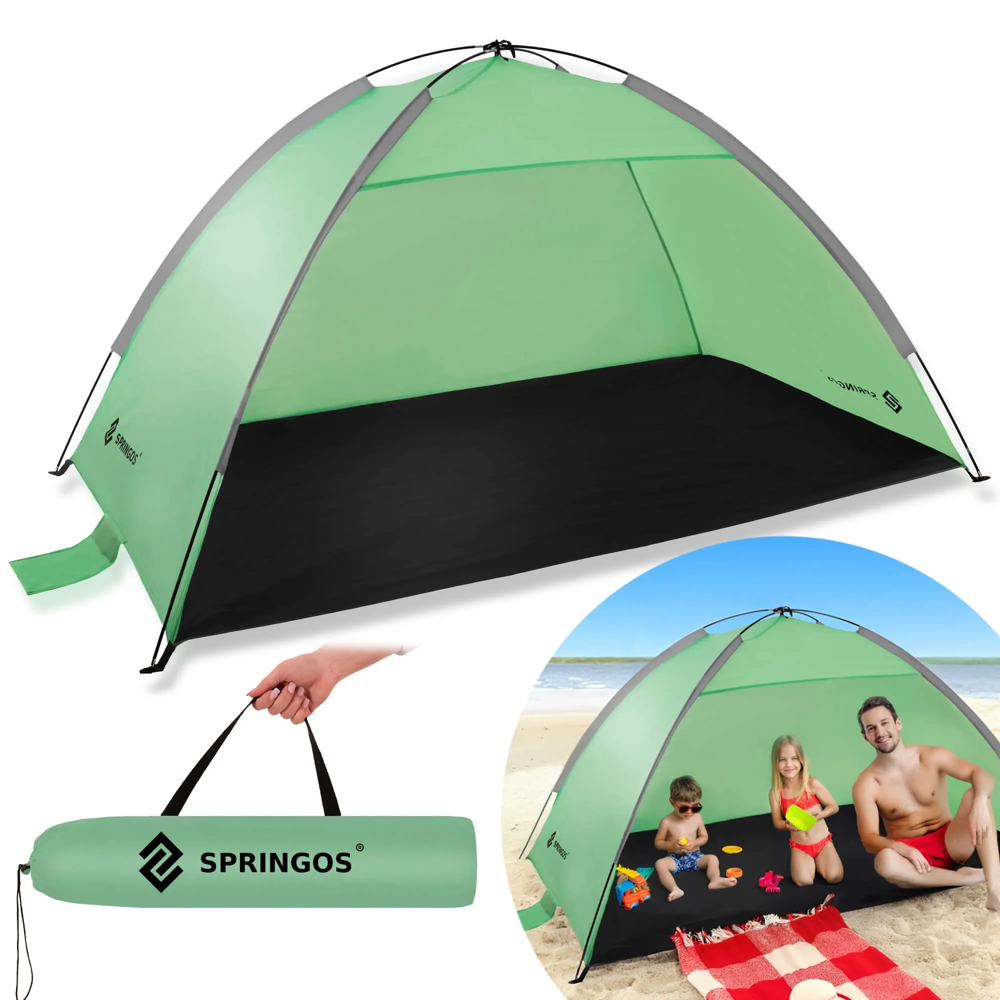 šator za plažu 200 x 120 x 95 cm - slika 7