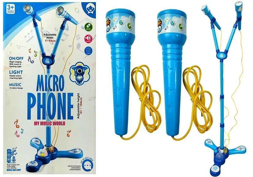 Set plavog mikrofona za karaoke - Pribislavec