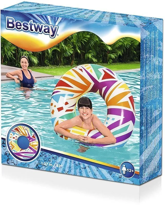 bestway 36228 kolut na napuhavanje šareni 107cm - slika 6