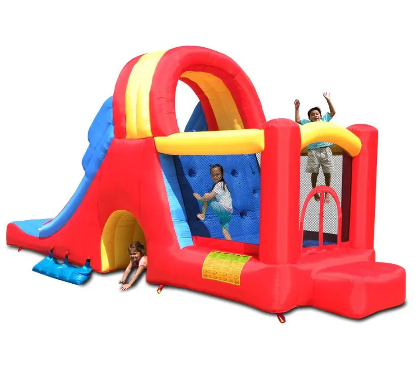 happy hop divovski tobogan bouncy castle 9082n - slika 6