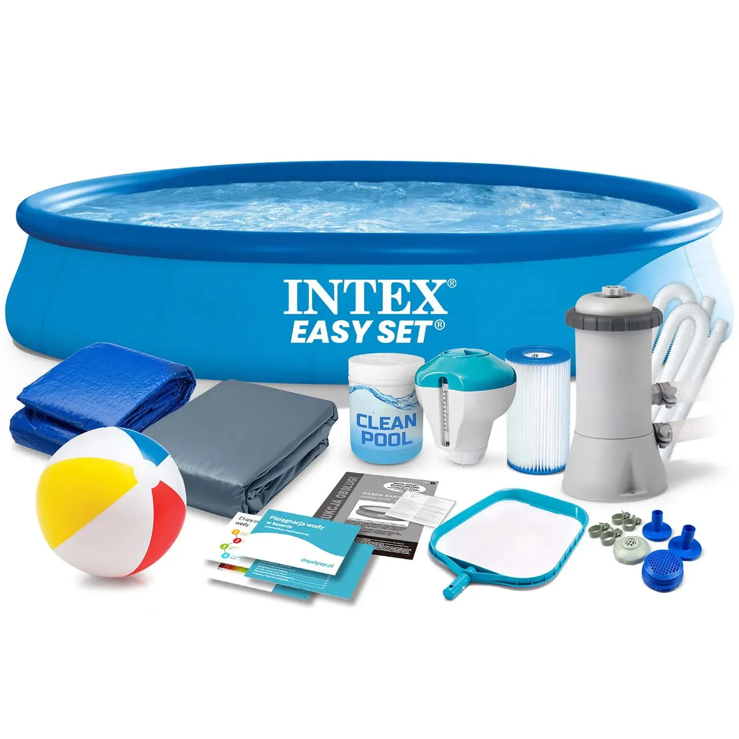 intex ekspanzijski vrtni bazen 457 × 84 cm - slika 2