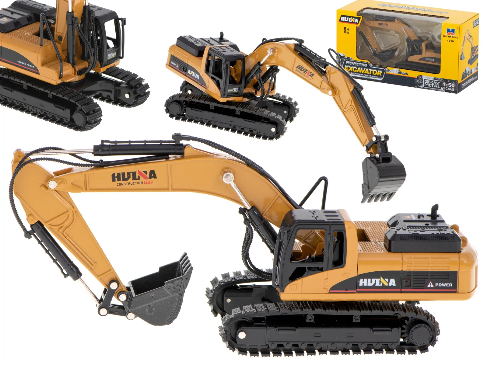 metalni bager h-toys 1:50 - slika 2