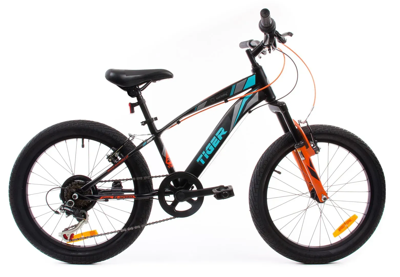 dječji bicikl 20" tiger crno-tirkizni - slika 2