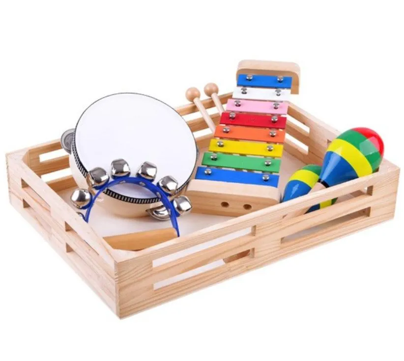 drveni set instrumenata 4 u 1 - slika 10