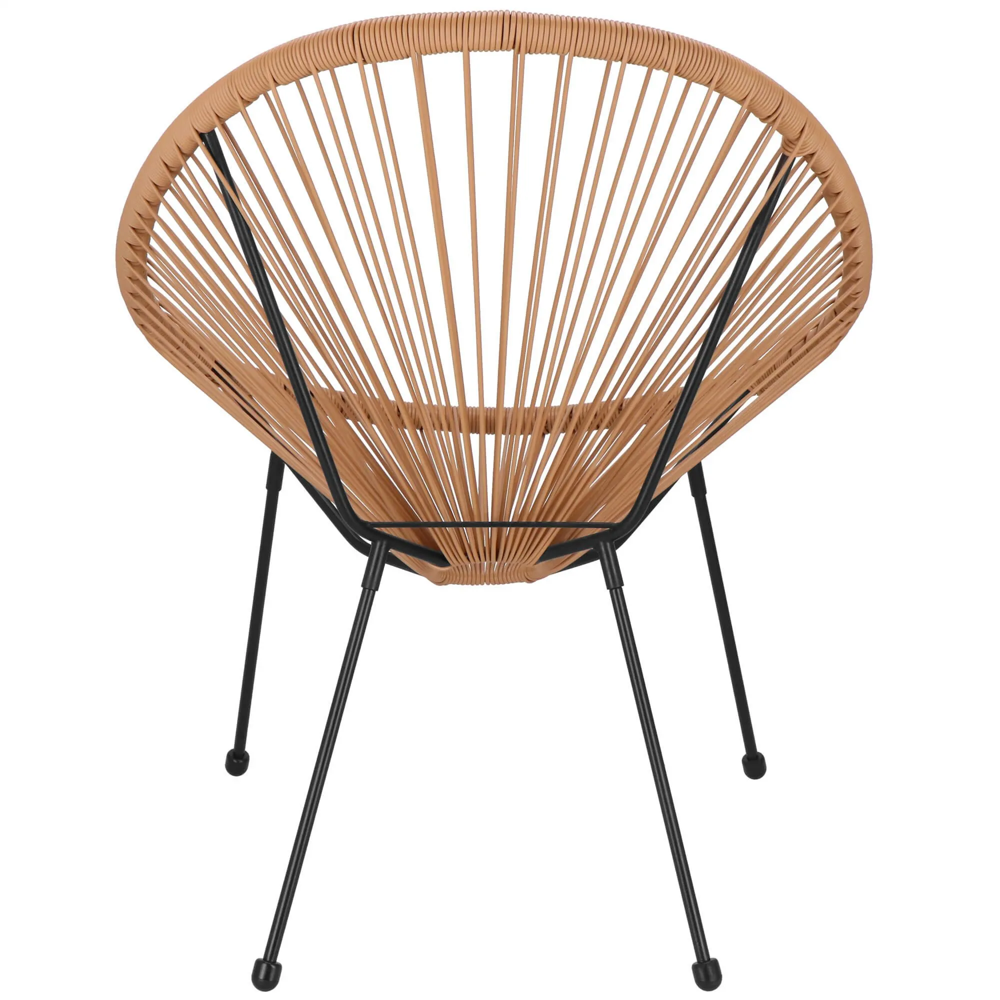 springos vrtna stolica od ratana,bež 72 x 82 x 85 cm - slika 9
