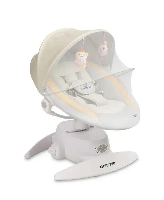 opti ljuljačka za bebe, bež - slika 3