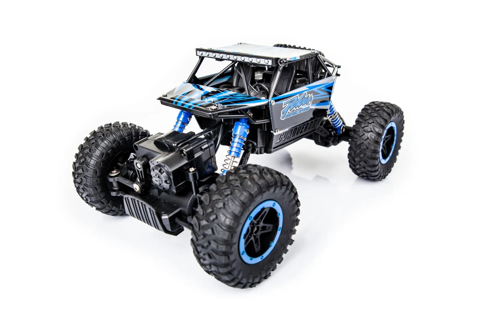 rc automobil na daljinski rock crawler hb 2.4ghz 1:18 plavi - slika 7