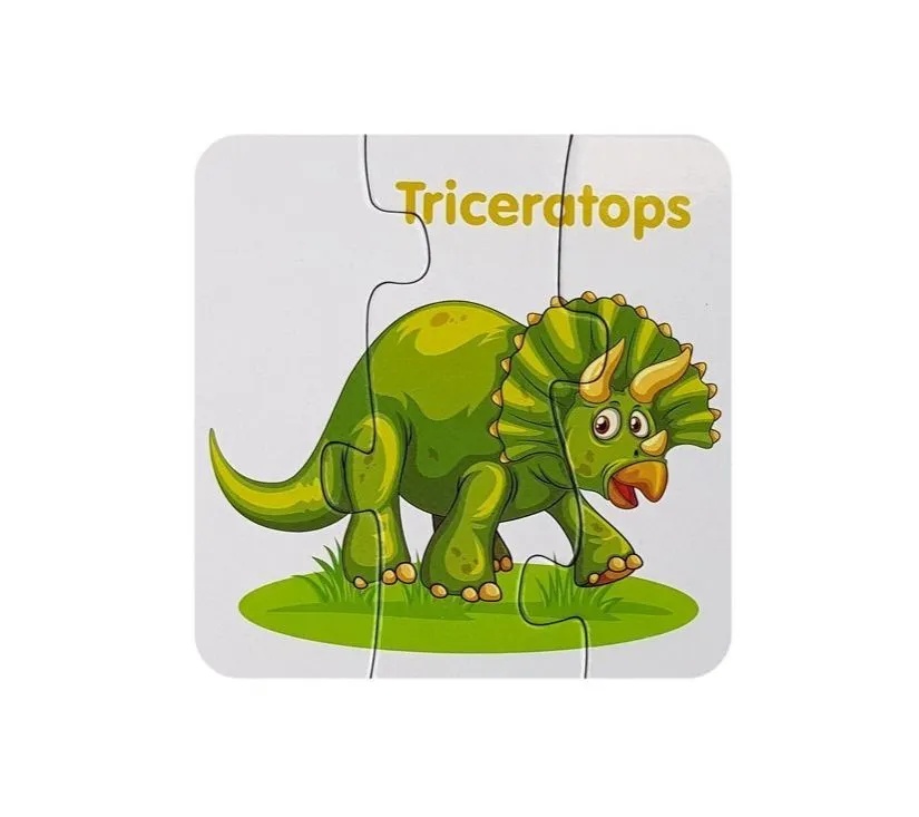 edukativne puzzle - dinosauri na engleskom - slika 6