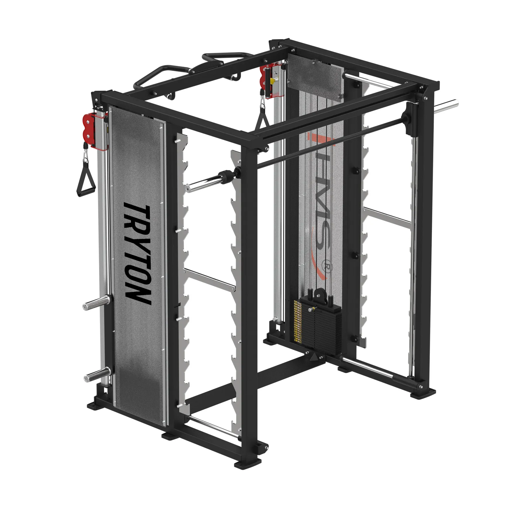 tryton stroj za trening sa smith machine 3d - slika 9