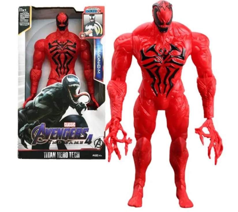 velika interaktivna figurica avengers venom crveni - slika 3