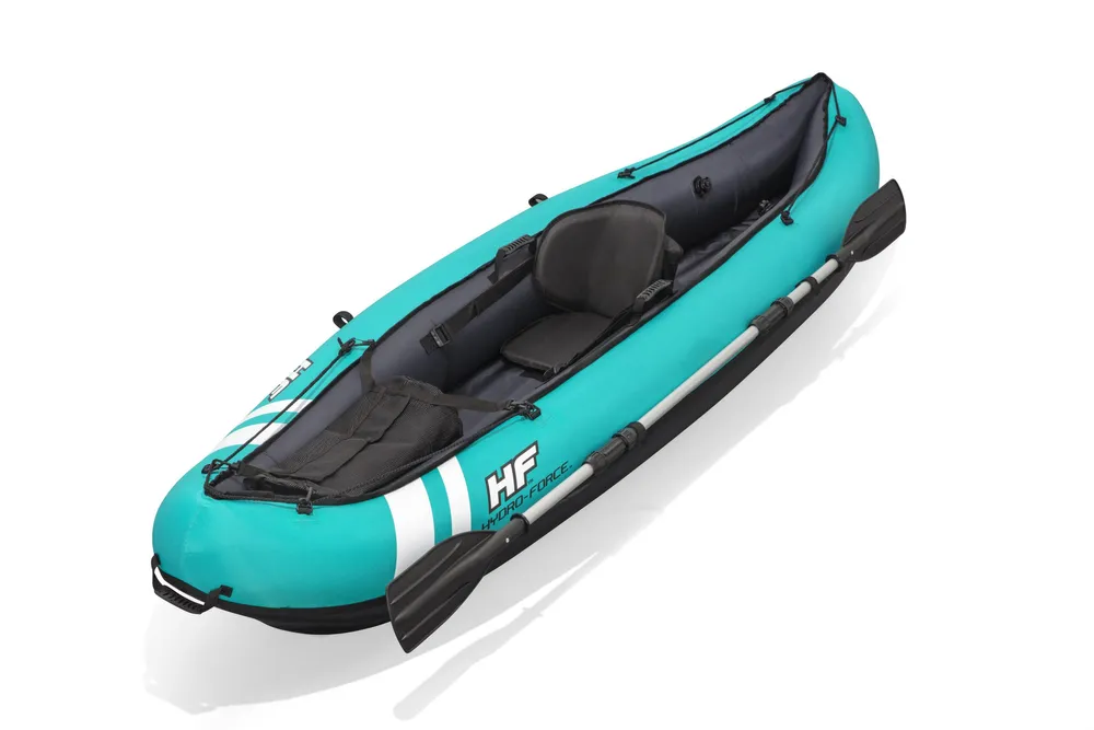 bestway 65118 kajak na napuhavanje 280x86cm tirkizni - slika 3