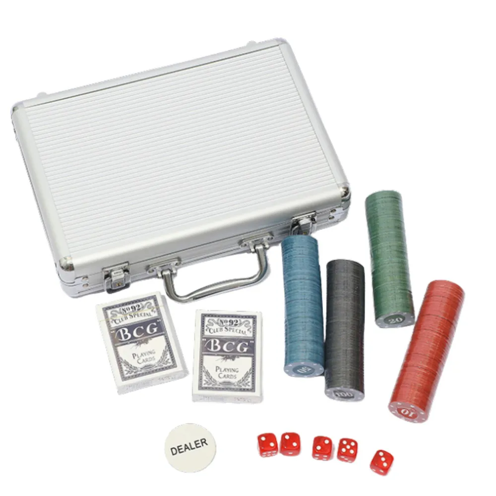 profesionalni poker set – aluminijsko kućište, 500 dijelova - slika 3