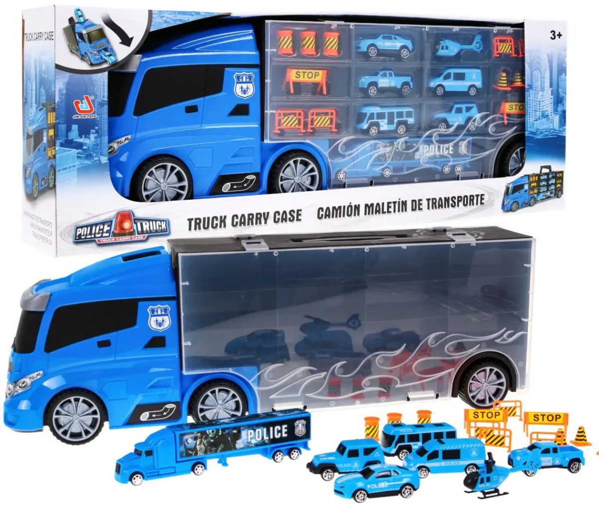 Veliki policijski kamion transporter vozila i dodataka - Pribislavec