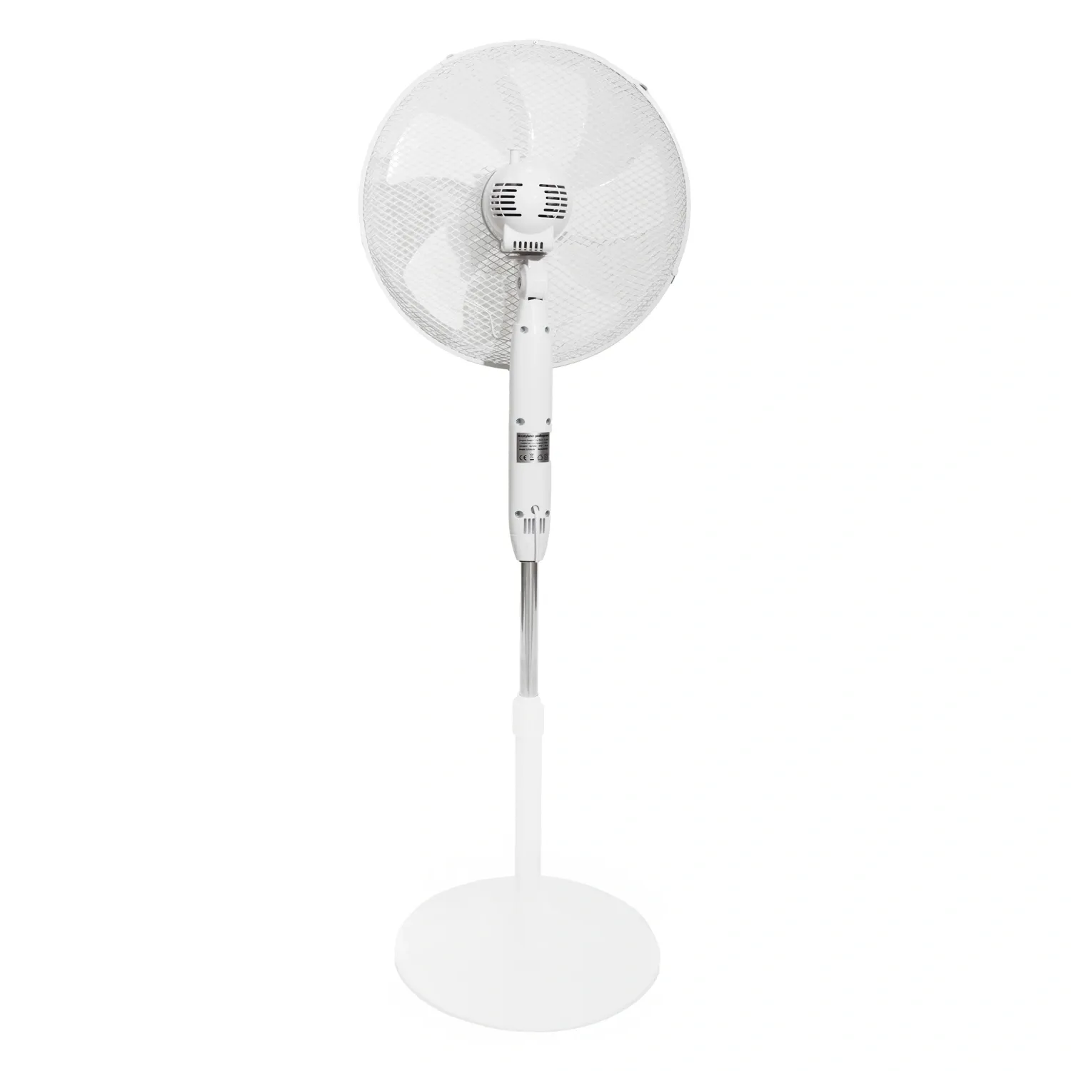 samostojeći podni ventilator, 45 w, 3 načina rada, 5 lopatica, bijele boje - slika 9