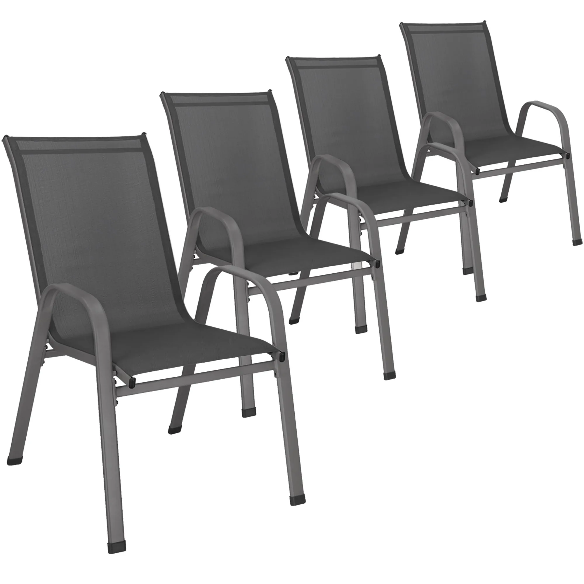 vrtna stolica 73 x 55,5 x 93 cm 4 komada - slika 4