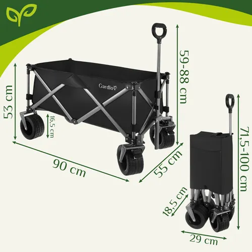 gardlov vrtna kolica 87x46x70cm - slika 4